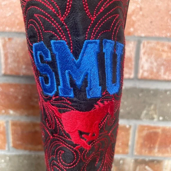 SMU Mustangs Gameday Cowboy Boots - Picture 3 of 8